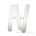 Home vase conjoined tube glass vases for wedding